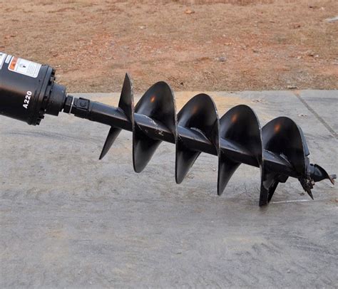 18 inch skid steer auger bit|case skid steer auger attachment.